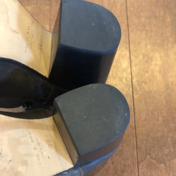 Rag and Bone Margot Bootie Brown Leather - Picture 10 of 14